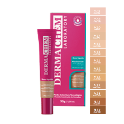 Logo liquid foundation, medium coverage, long lasting